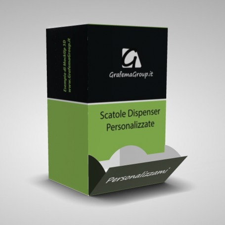 scatola Dispenser personalizzata